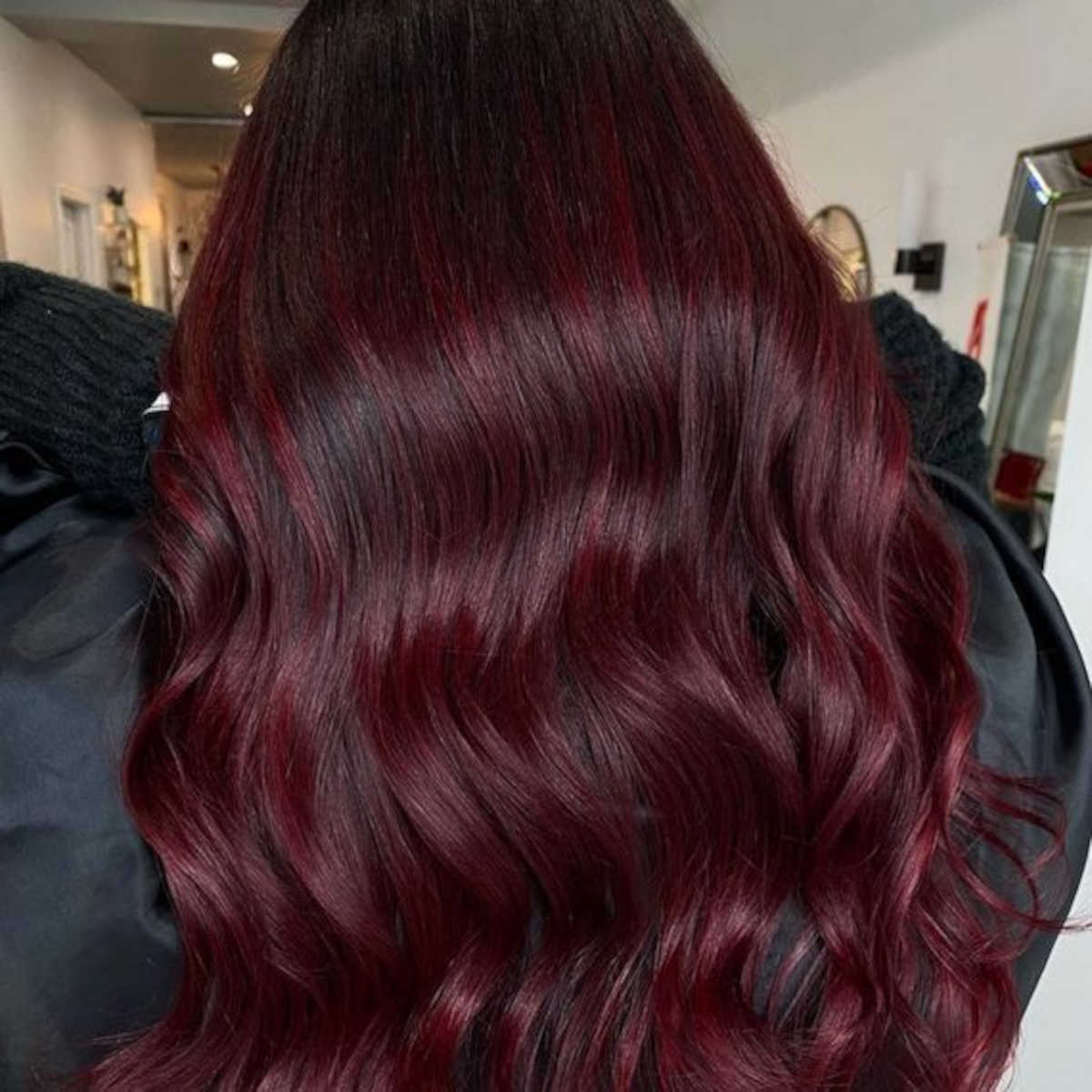 Cherry cola hair