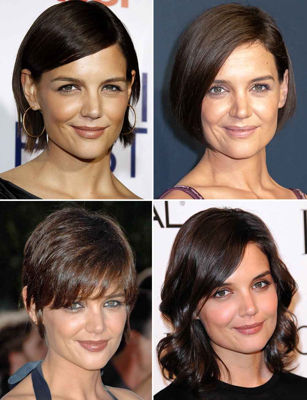 Katie Holmes capelli corti viso