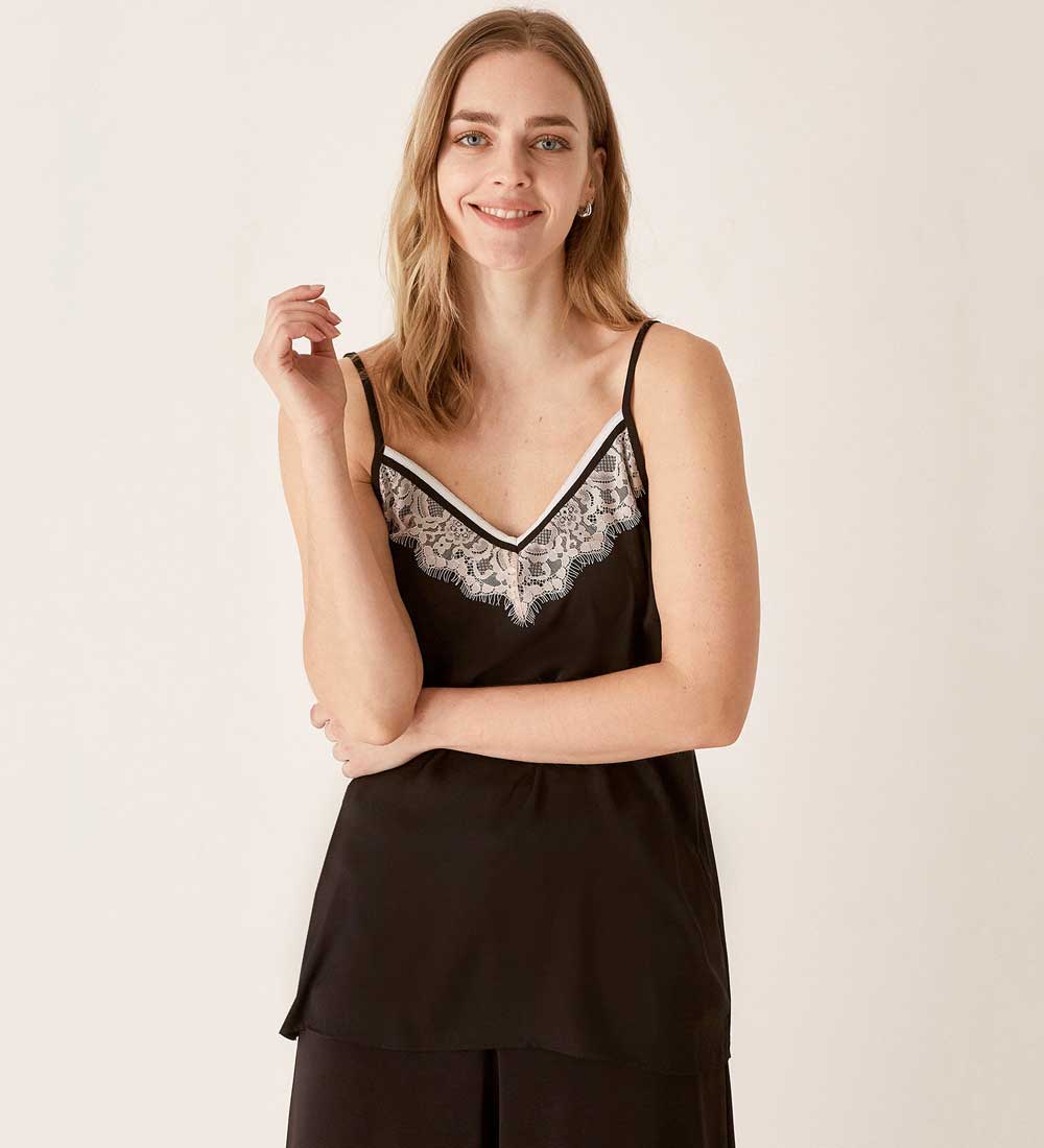 Top lingerie nero Top lingerie nero