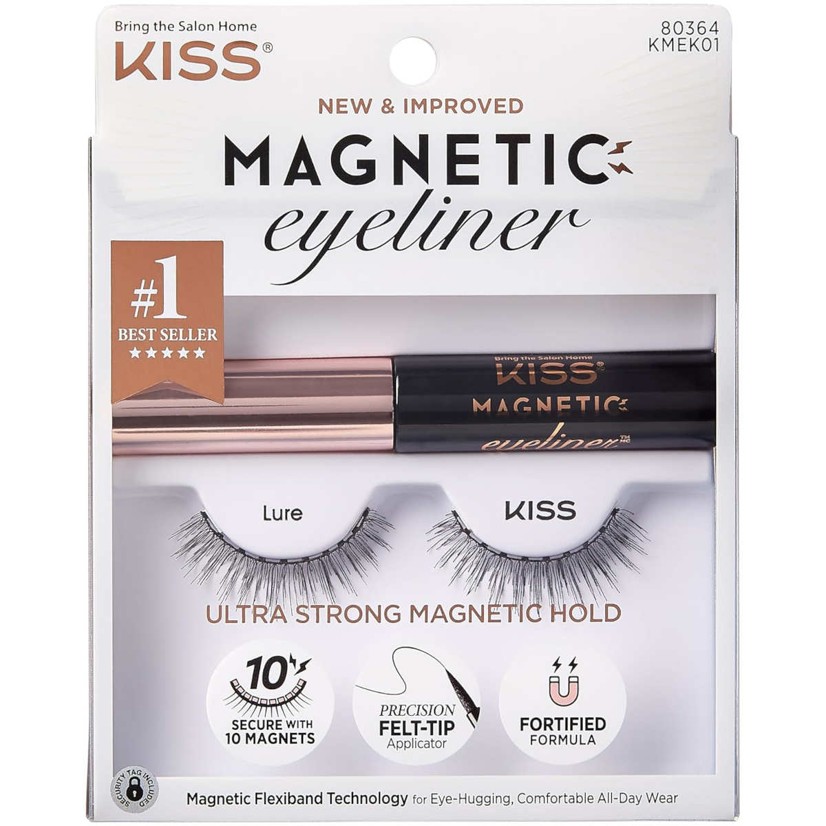 Eyeliner magnetico con ciglia finte Kiss