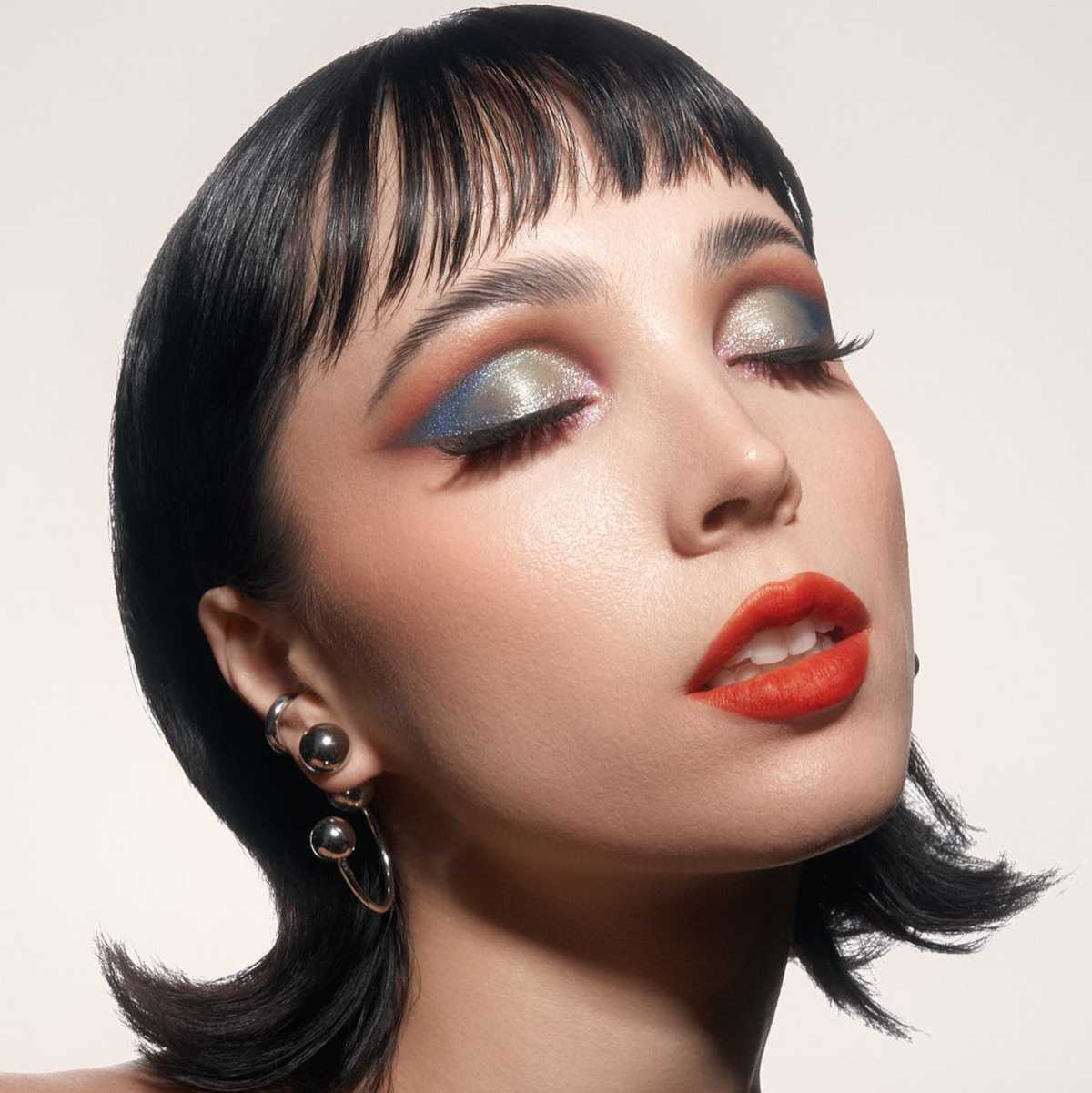 Make up multicolore Capodanno 2024
