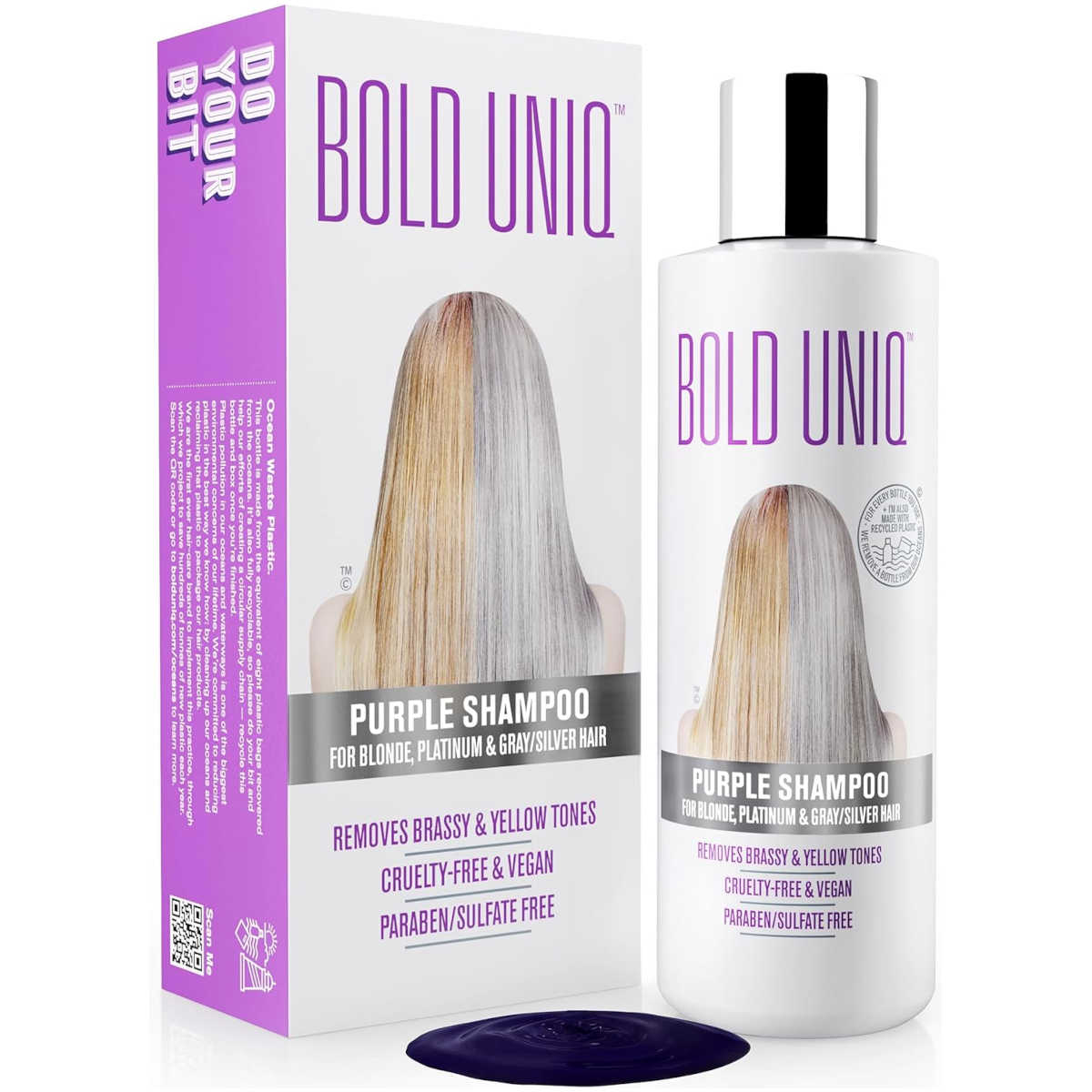 Shampoo capelli biondi decolorati Bold Uniq