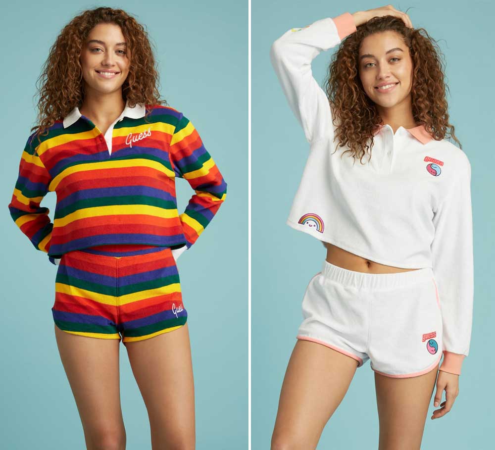 Polo crop top Guess Polo crop top Guess