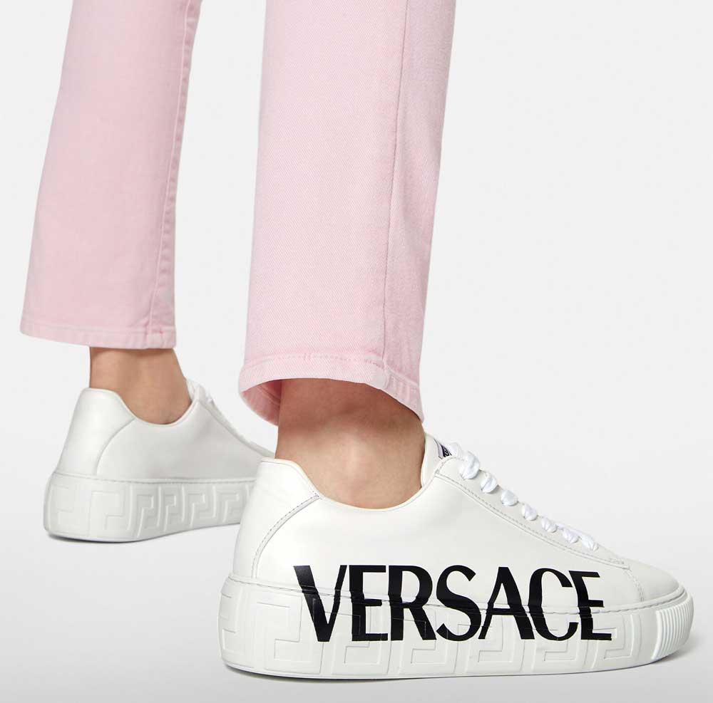 sneakers Versace Greca con logo