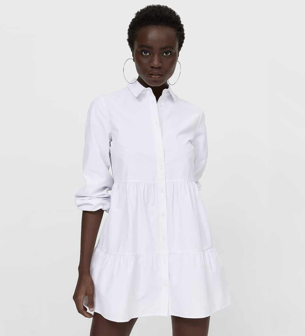 Vestito bianco Stradivarius Vestito bianco Stradivarius