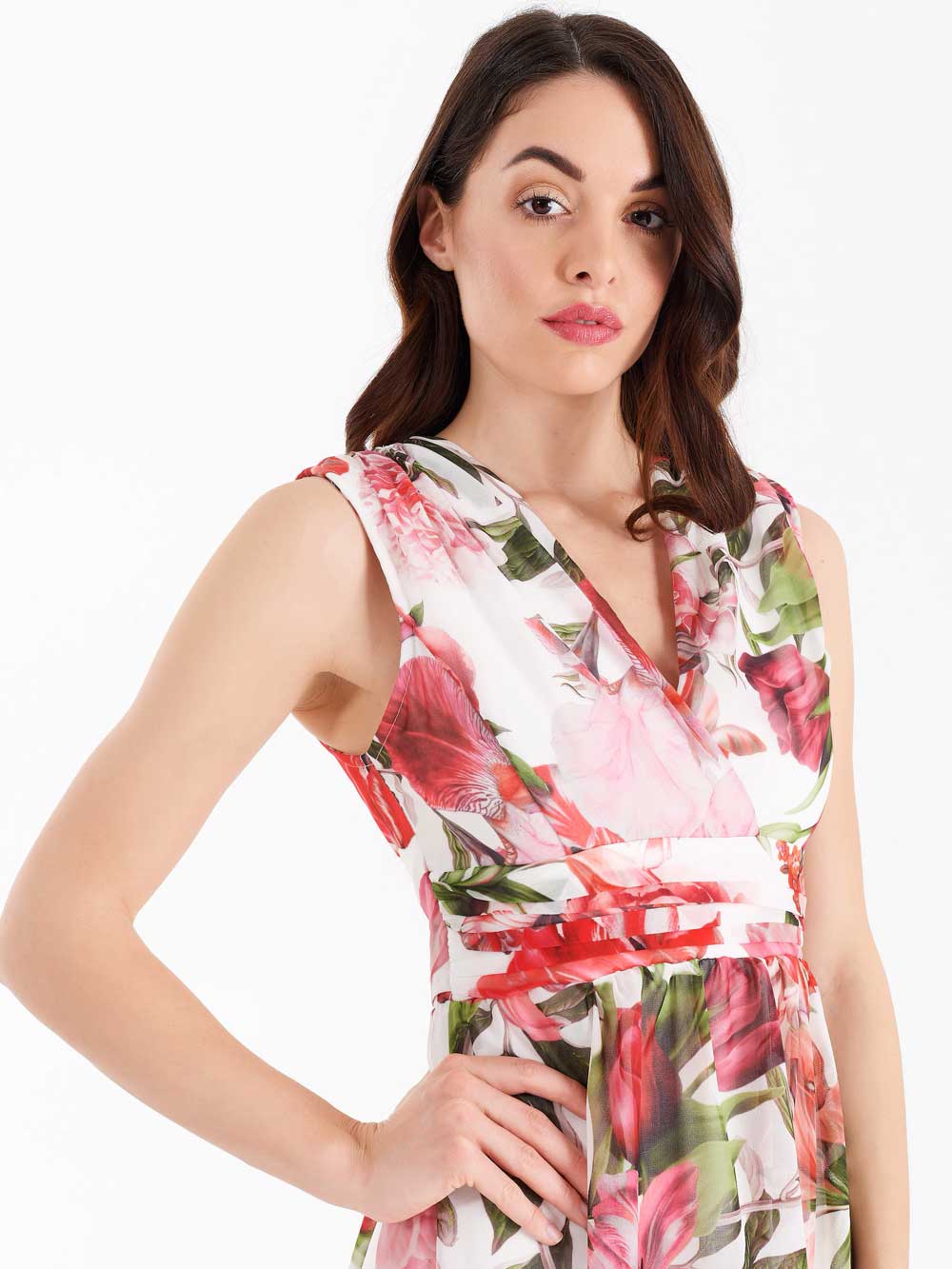Vestito a fiori rosa Vestito a fiori rosa
