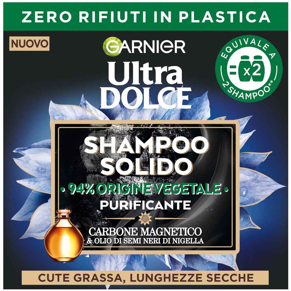 Shampoo solido Garnier Ultra Dolce