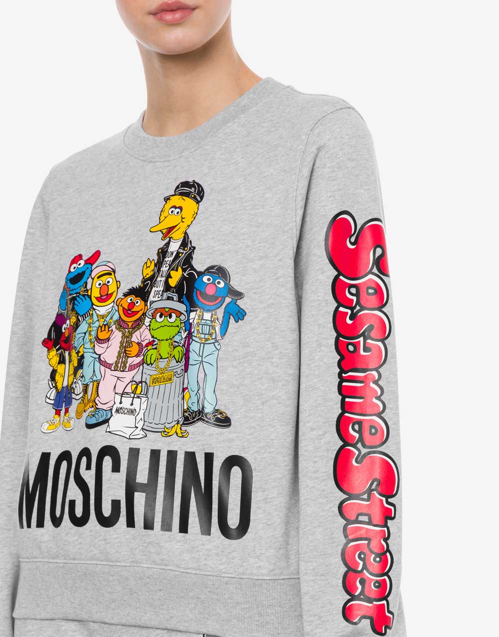 Moschino felpe stampate