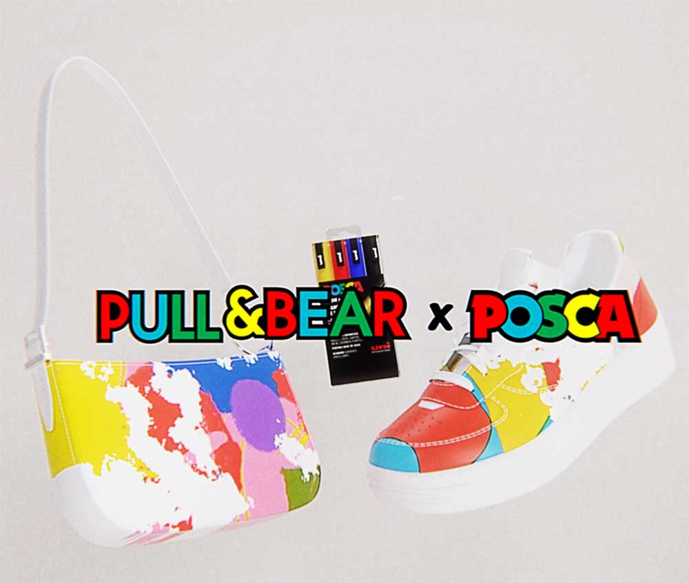 Pull&Bear kit pennarelli per disegnare sneakers