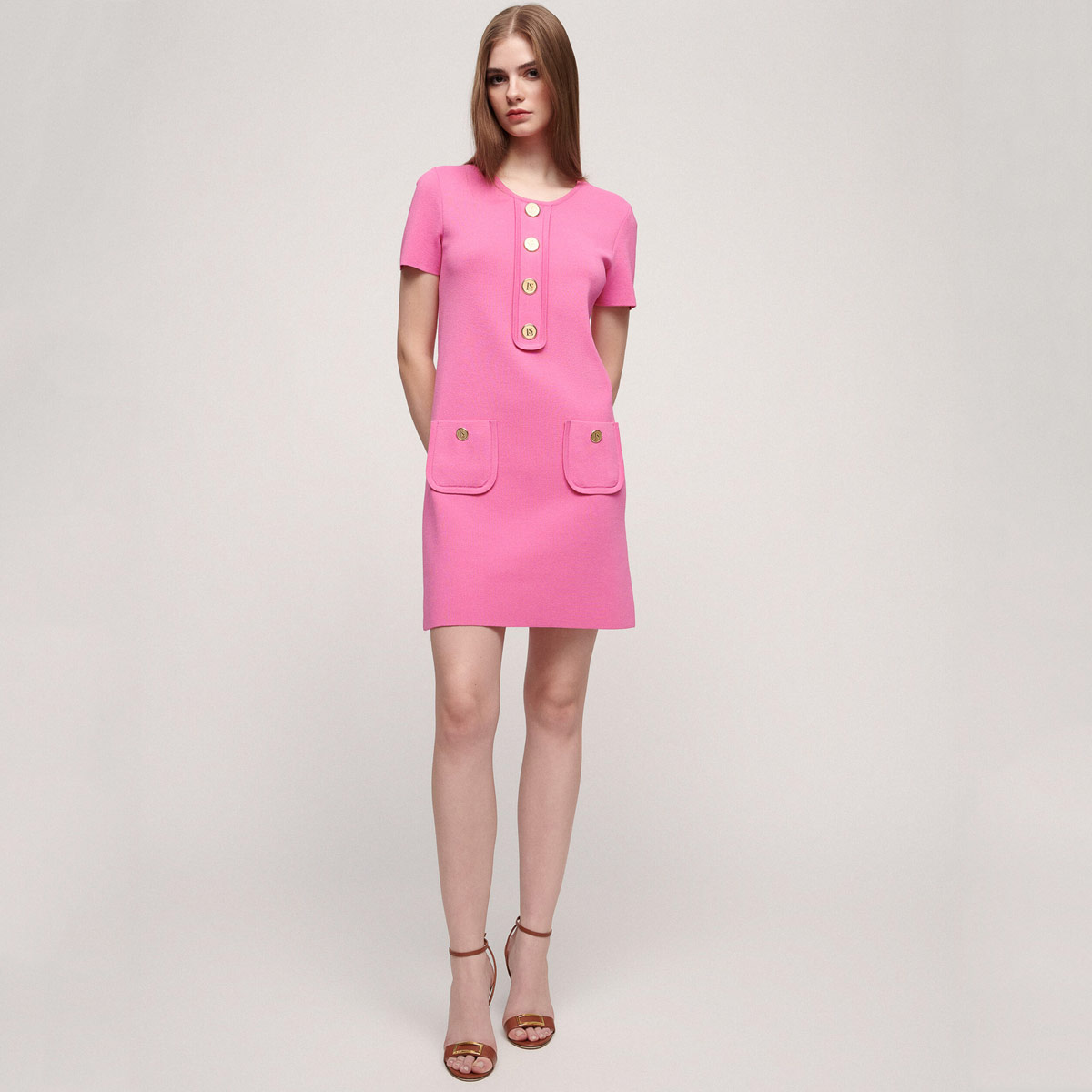 Bambola reborn alta di 62cm vestiti rosa - BELFIN