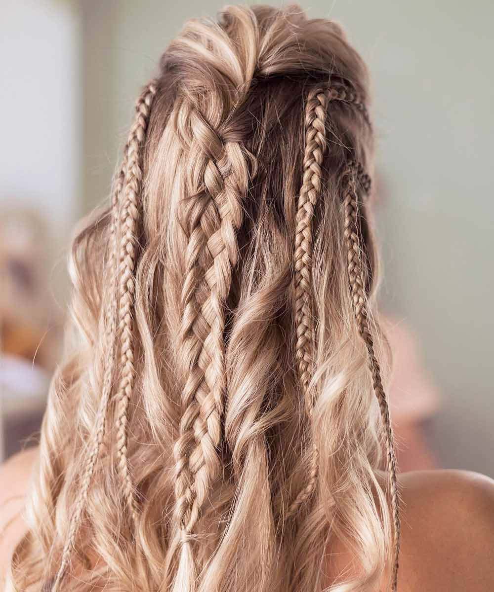 Trecce e capelli sciolti Trecce e capelli sciolti