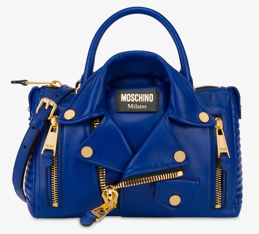 Borsa a mano blu Borsa a mano blu