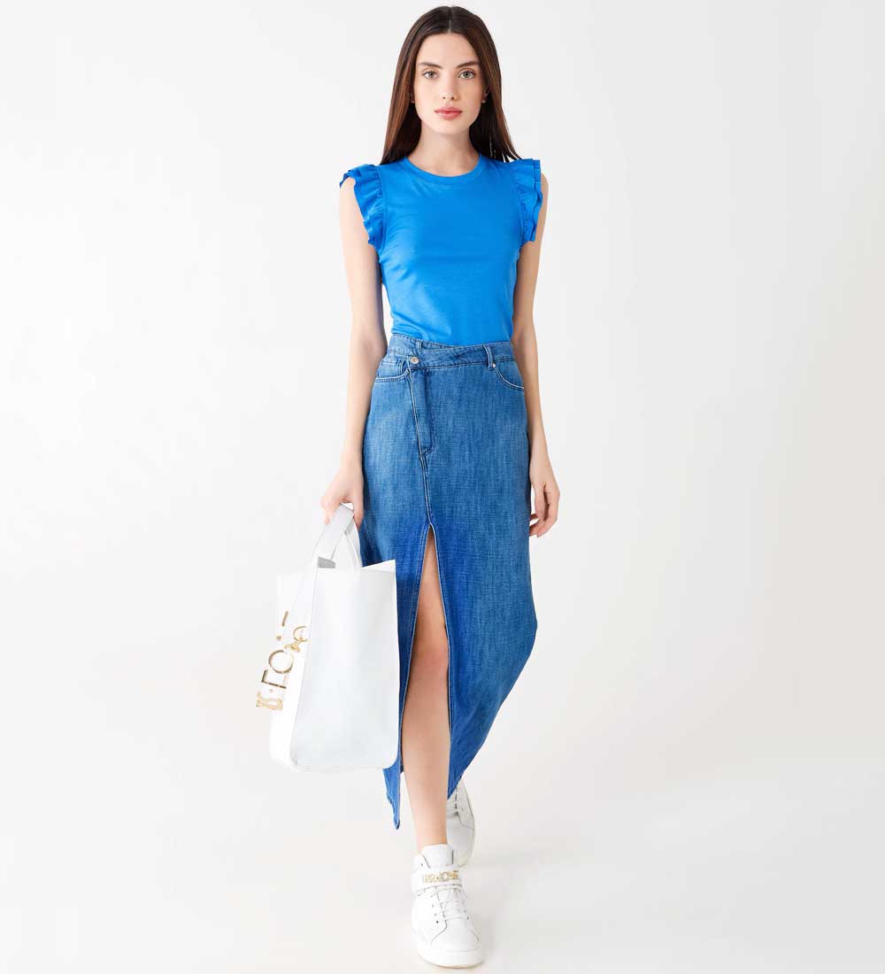 Top blu Rinascimento Top blu Rinascimento
