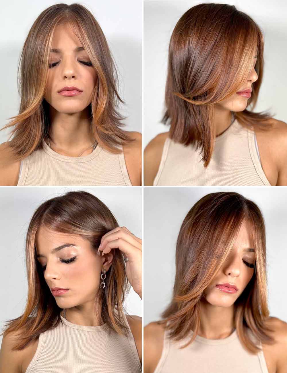 Tagli capelli medi 2023 primavera estate Tagli capelli medi 2023 primavera estate