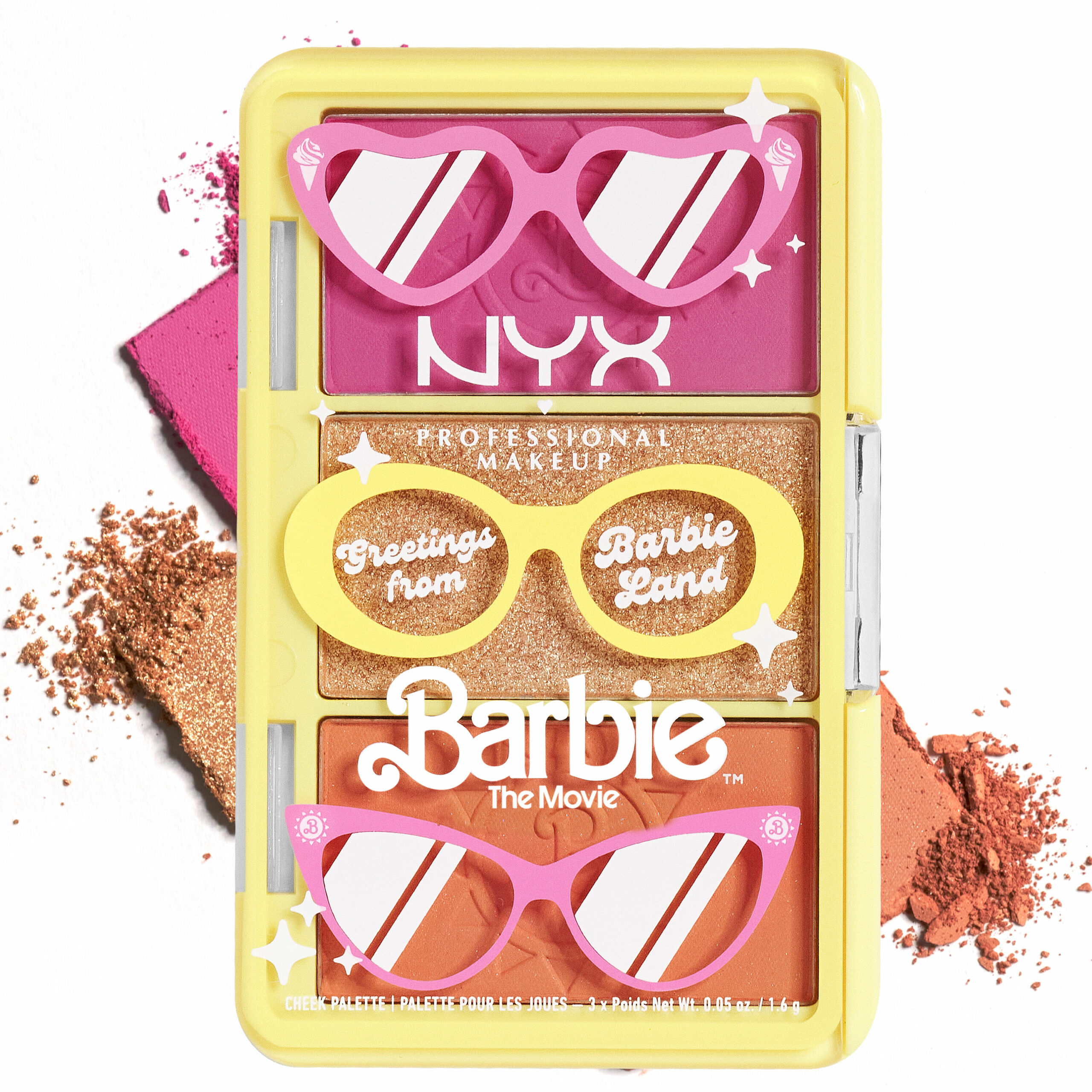 Palette viso Barbie The Movie NYX