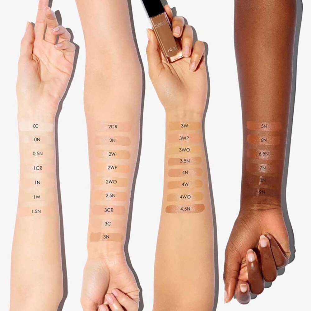 Swatches correttore Dior Forever Skin Correct