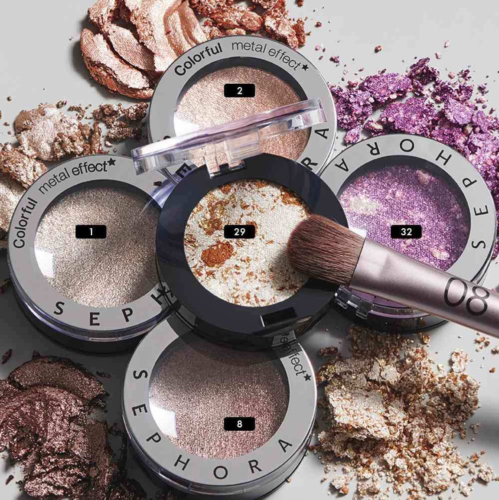 Sephora Collection ombretti Colorful metal effect