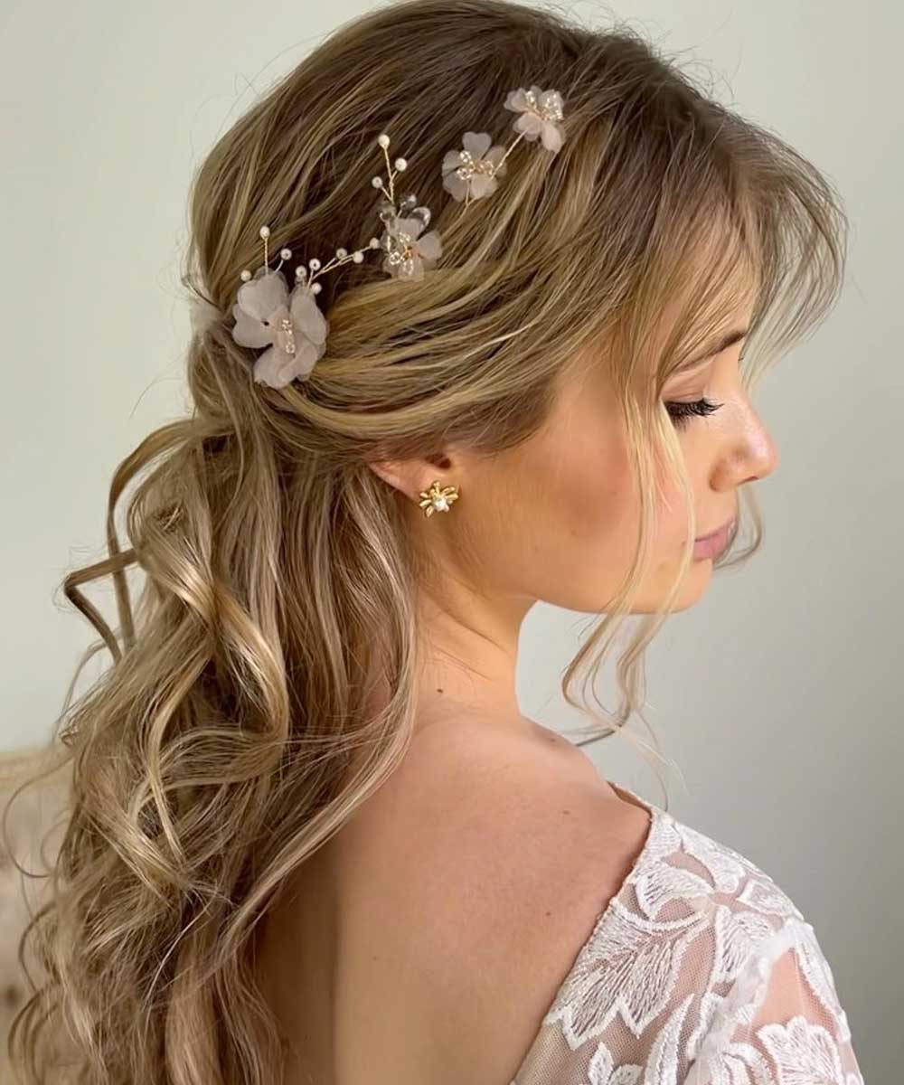 Semiraccolto sposa Semiraccolto sposa