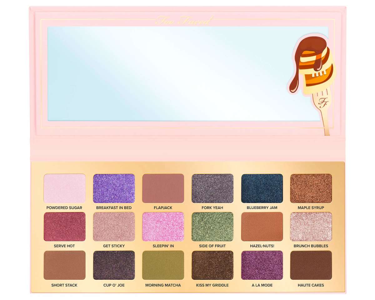 Too Faced palette ombretti Maple Syrup Pancakes