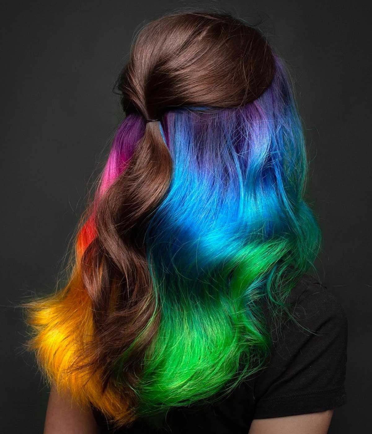 A chi stanno bene capelli multicolore