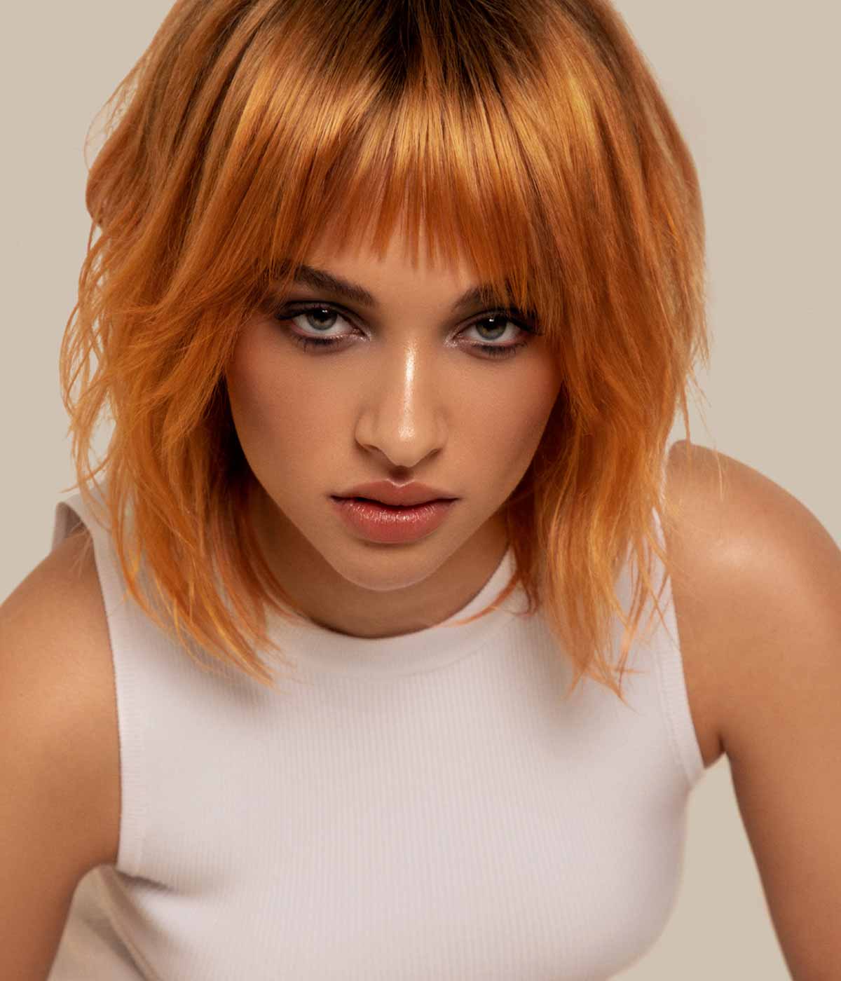 Inverted bob frangia corta Inverted bob frangia corta