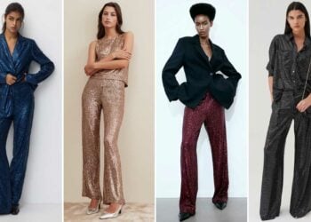 7 pantaloni con paillettes per un tocco glamour nel look