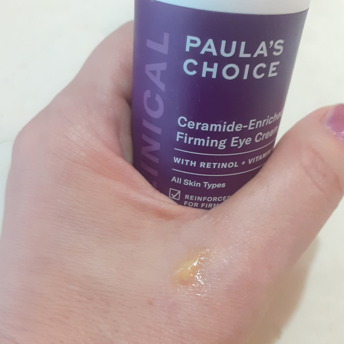 Texture crema contorno occhi Paula's Choice Clinical 