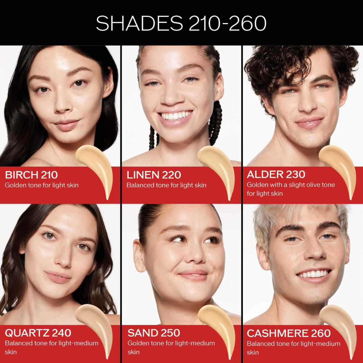 Fondotinta con ingredienti skincare Shiseido Revitalessence Skin Glow