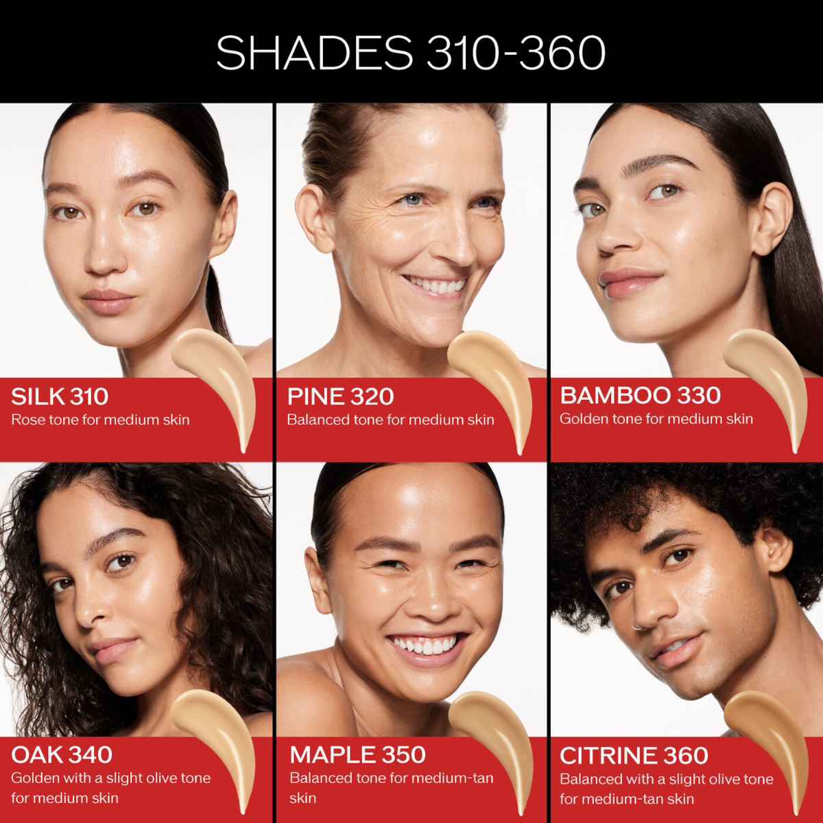 Shiseido fondotinta con ingredienti skincare Revitalessence Skin Glow