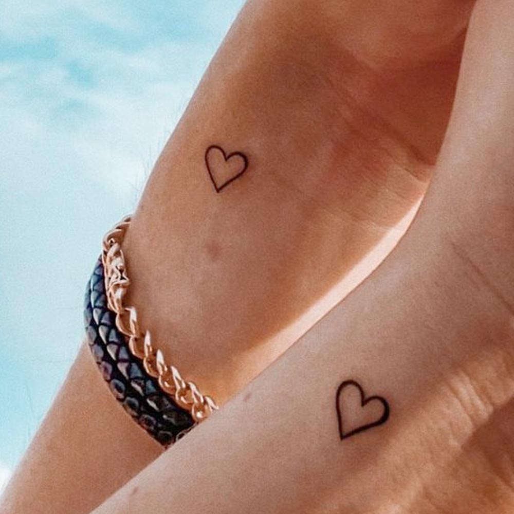Tatuaggi di coppia cuore