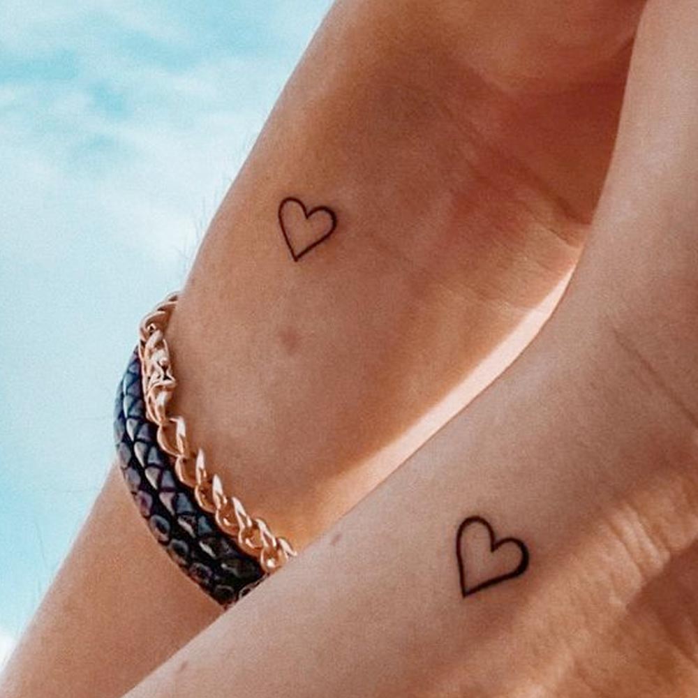 Tatuaggi di coppia cuore Tatuaggi di coppia cuore