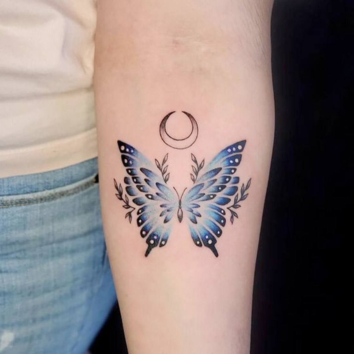 Tatuaggi farfalla donna