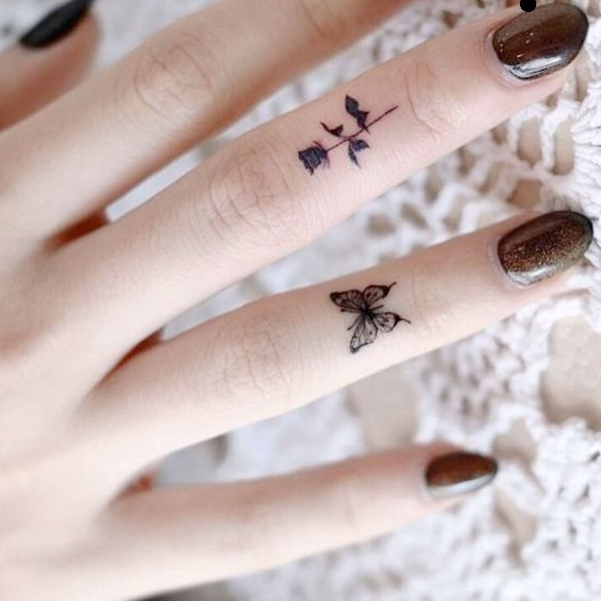 Tattoo farfalla piccola