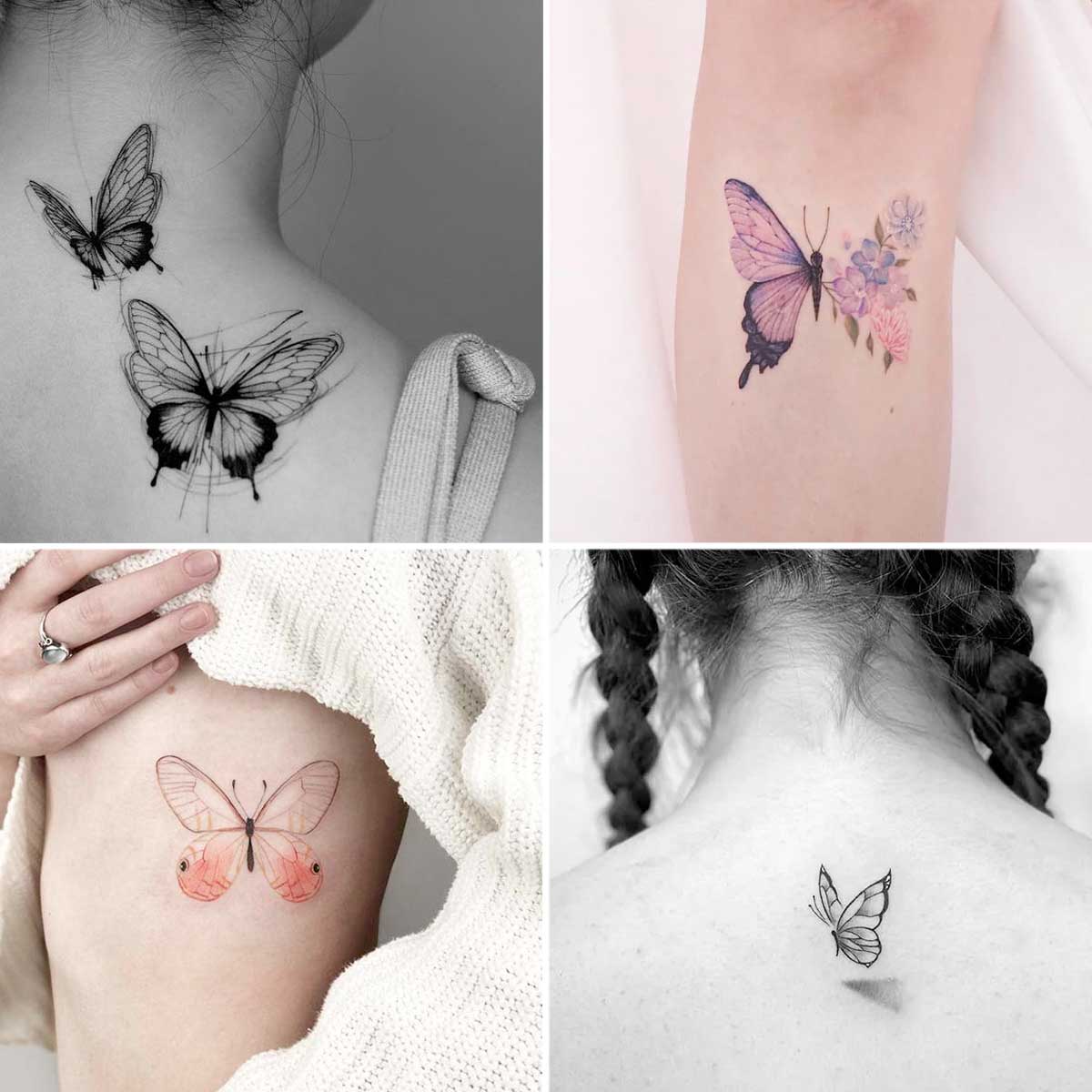 Tattoo farfalle