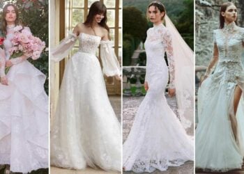 10 abiti da sposa mozzafiato per le spose autunnali