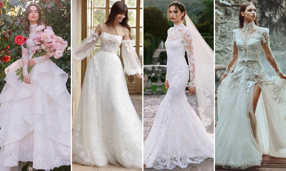 La Sposa Con Le Damigelle D'onore Nello Splendere Si Veste Immagine