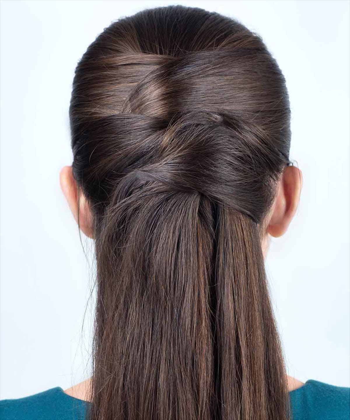 Tutorial capelli lisci acconciature Natale Tutorial capelli lisci acconciature Natale