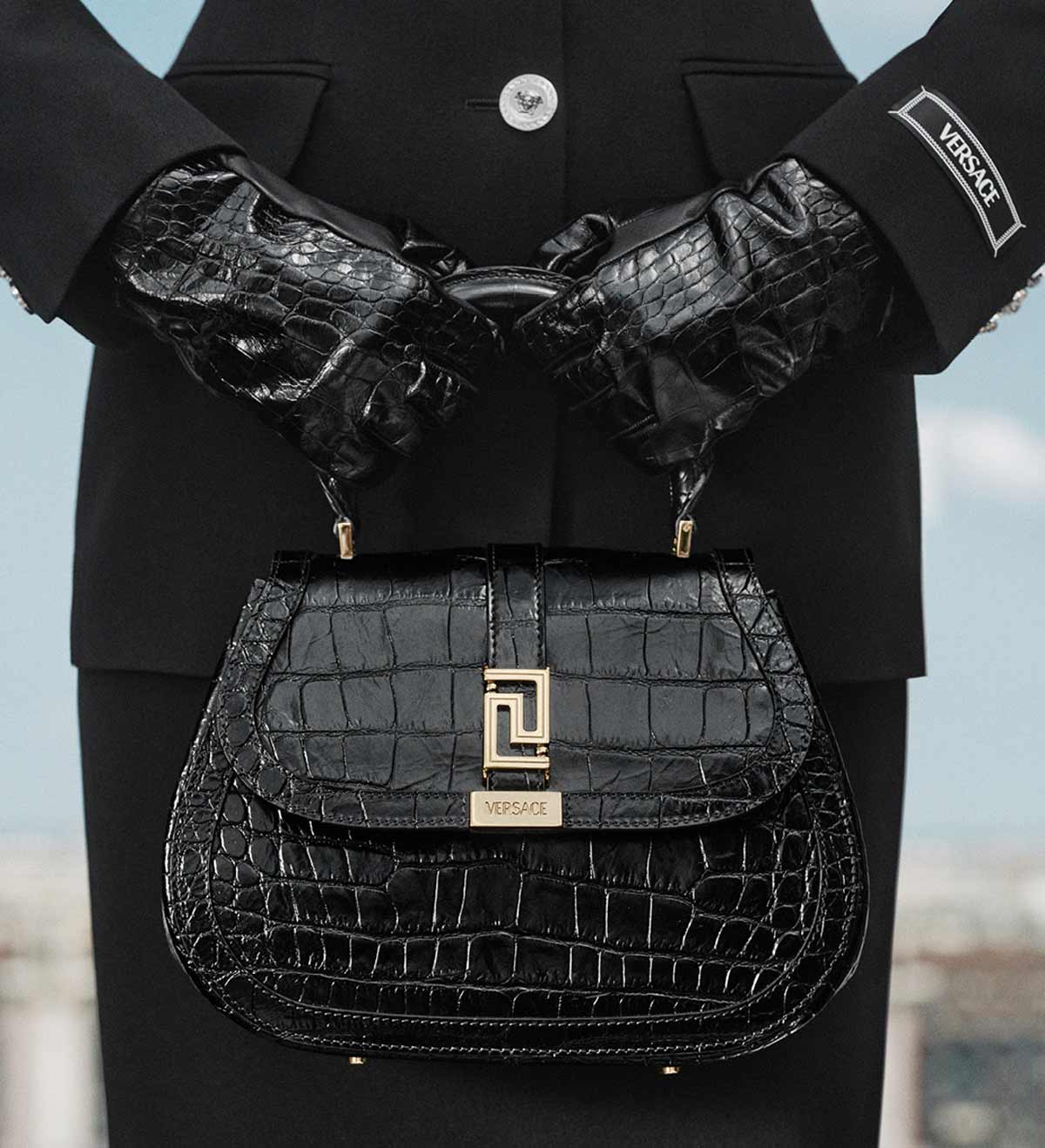borsa icona Versace inverno 2024 borsa icona Versace inverno 2024