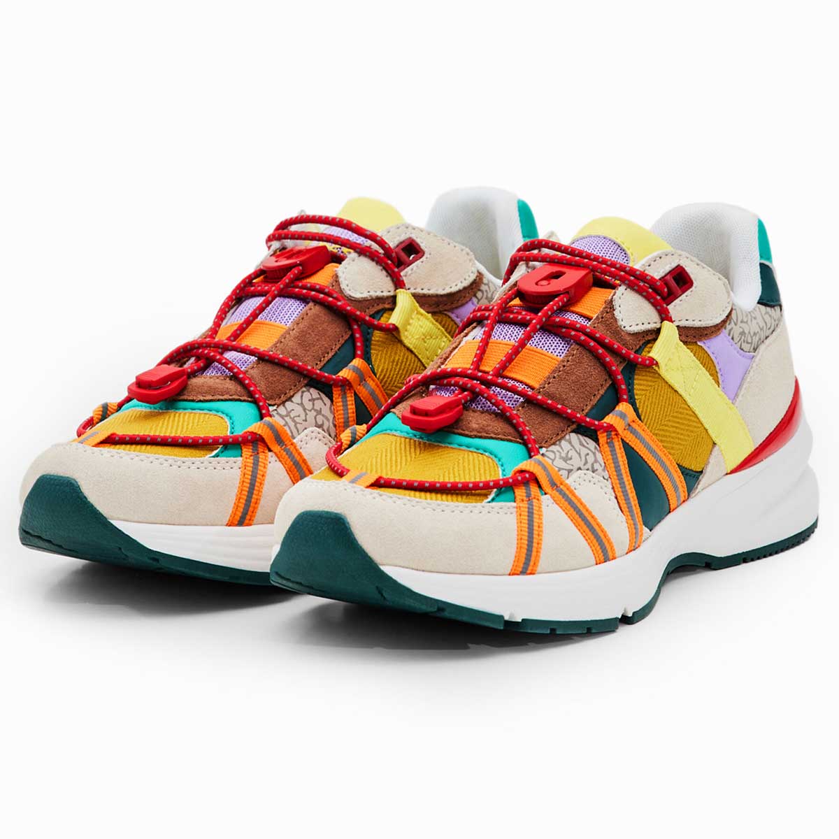 borse e scarpe multicolor 2024