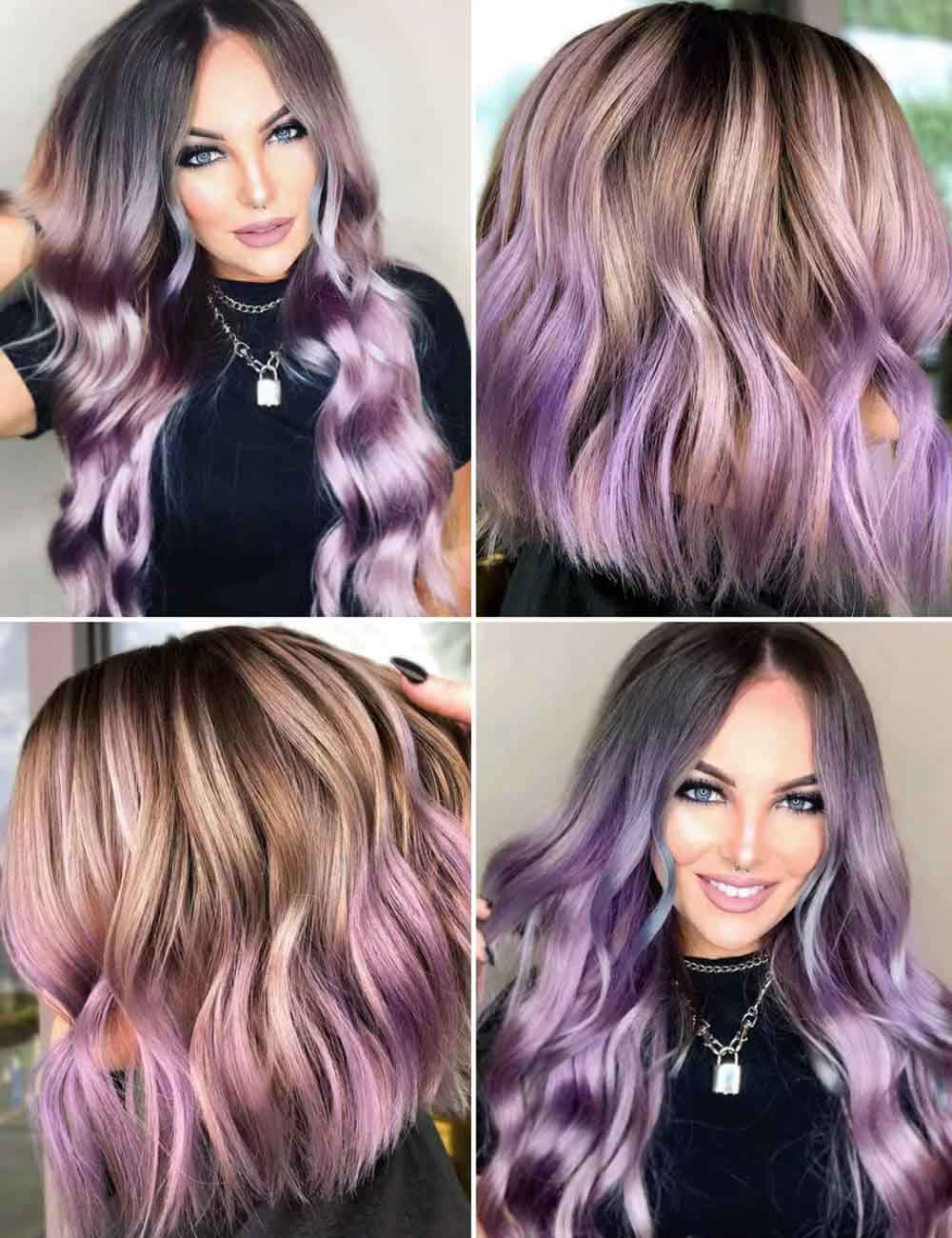 A chi stanno bene capelli viola A chi stanno bene capelli viola