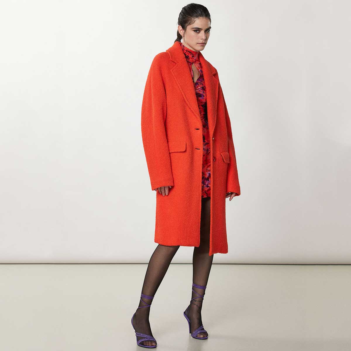 moda cappotti colorati inverno 2024