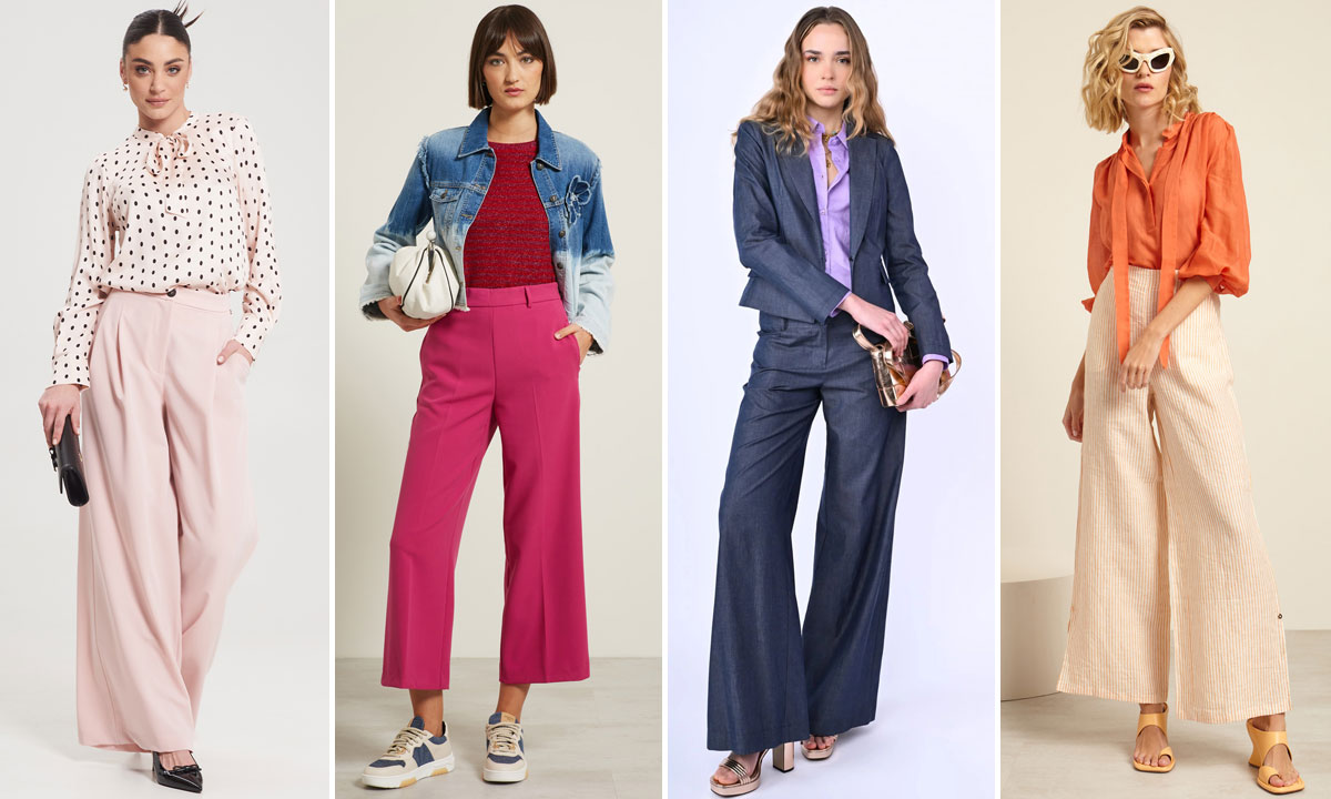 gamba larga completi pantaloni eleganti max mara
