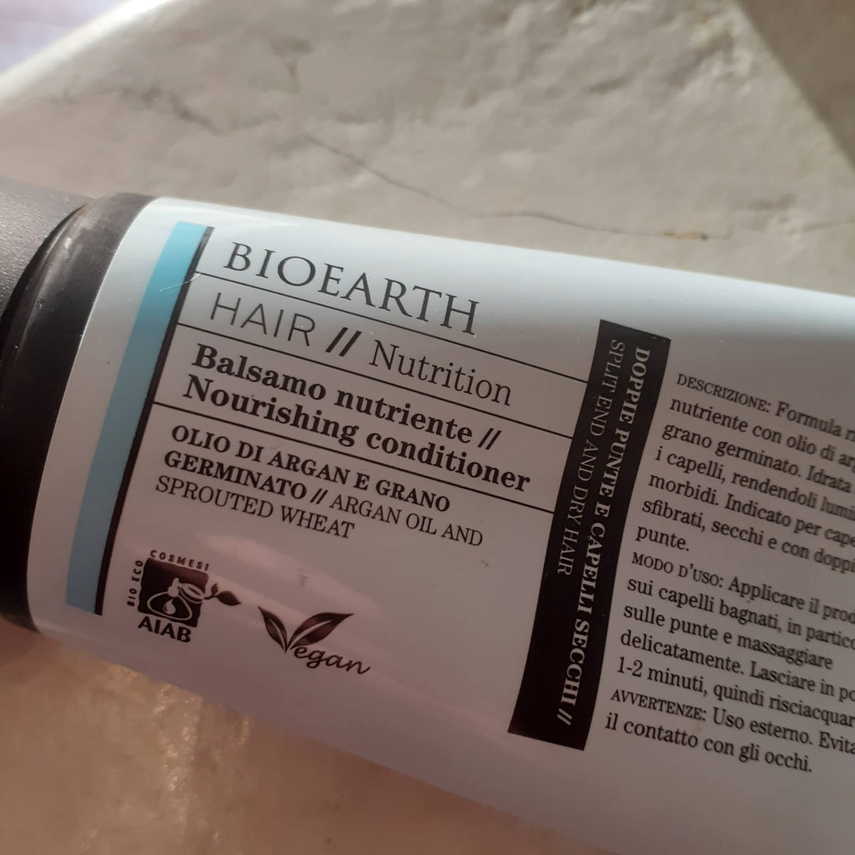Bioearth balsamo per capelli nutriente 