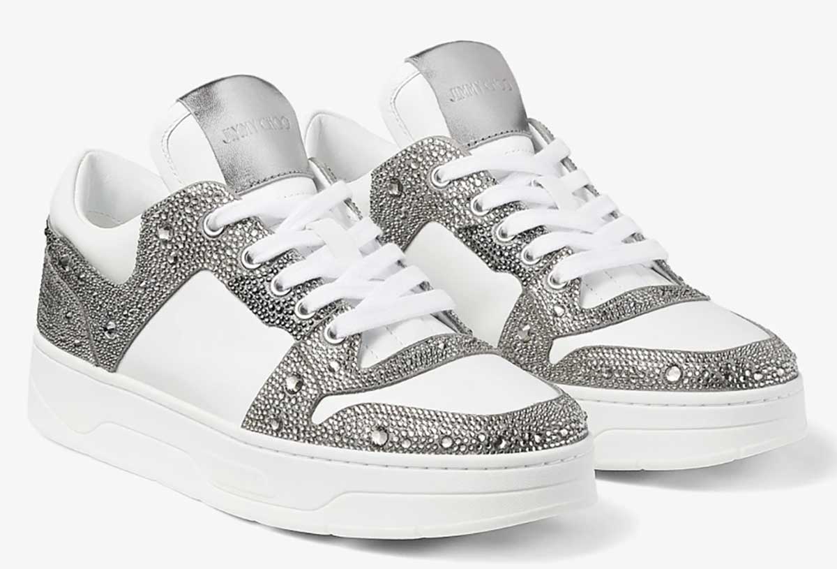 sneakers con strass