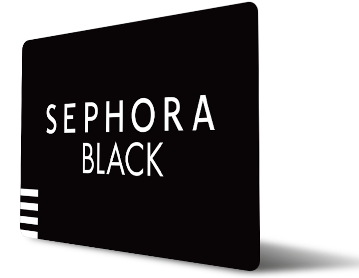 Sephora carta Black