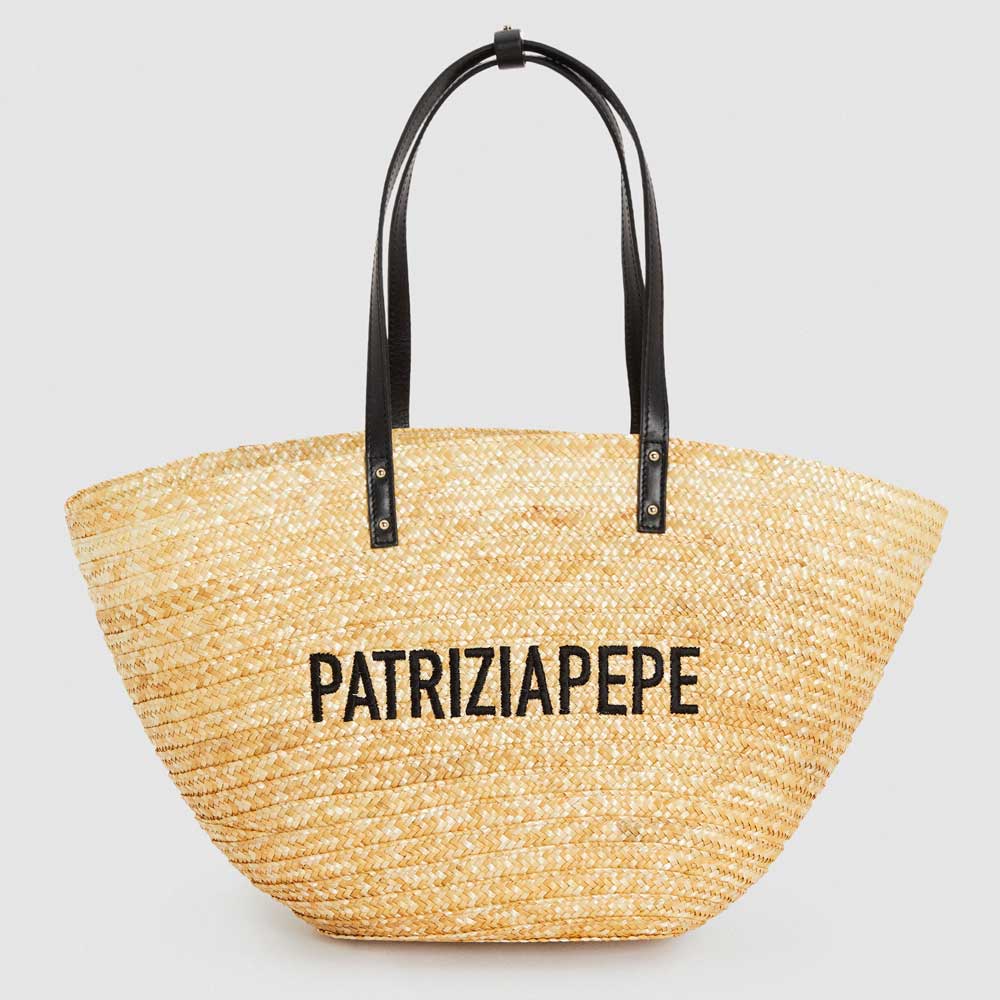 shopper in paglia Patrizia Pepe