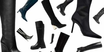 13 stivali neri bellissimi per elevare i look invernali