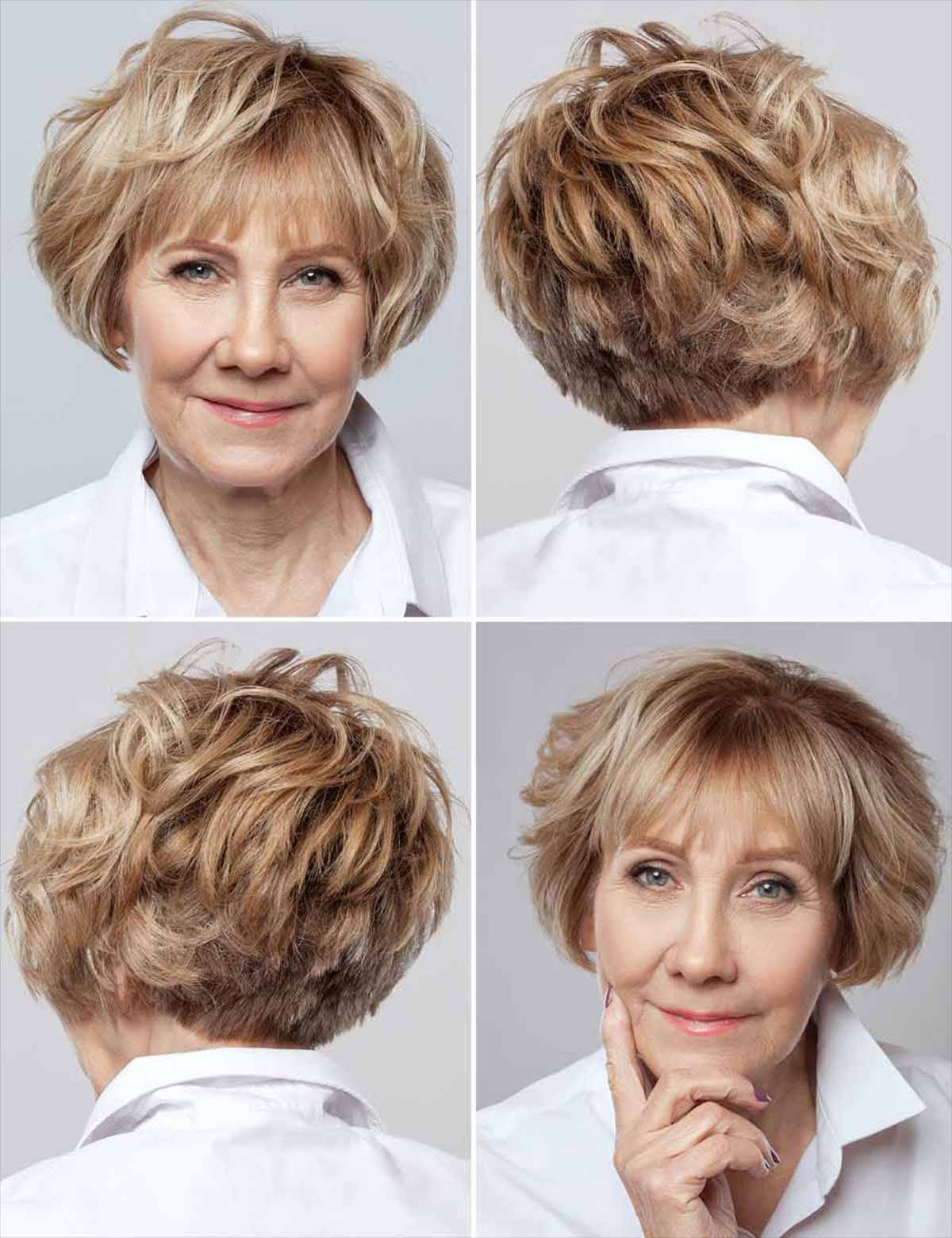 Tagli capelli corti donna over 70