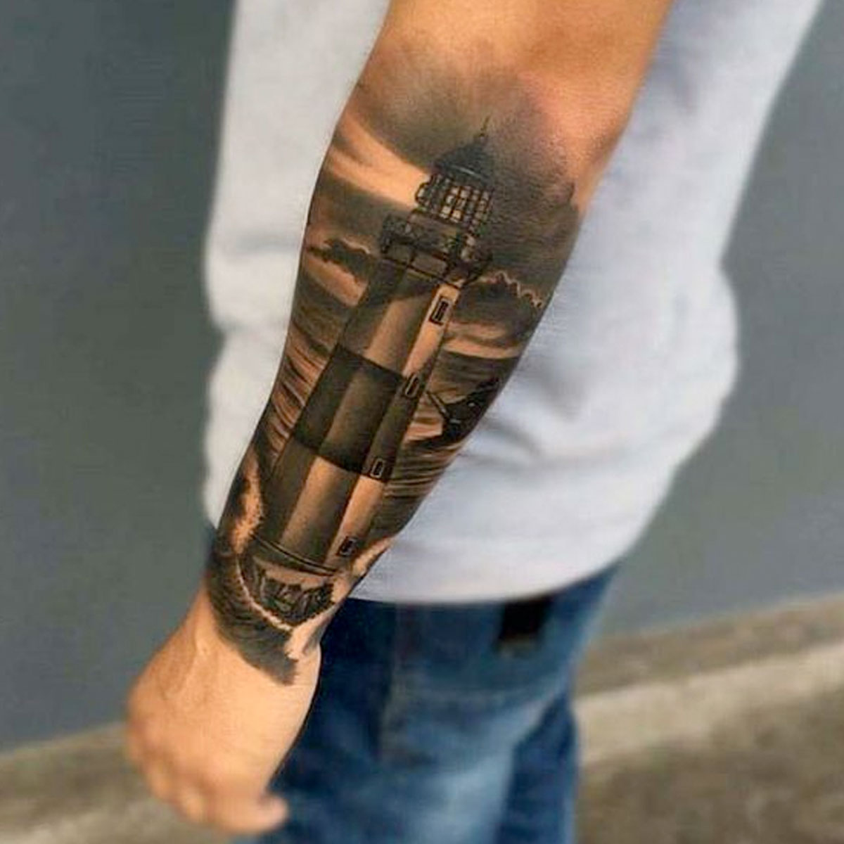 Tatuaggi sfumati sul braccio