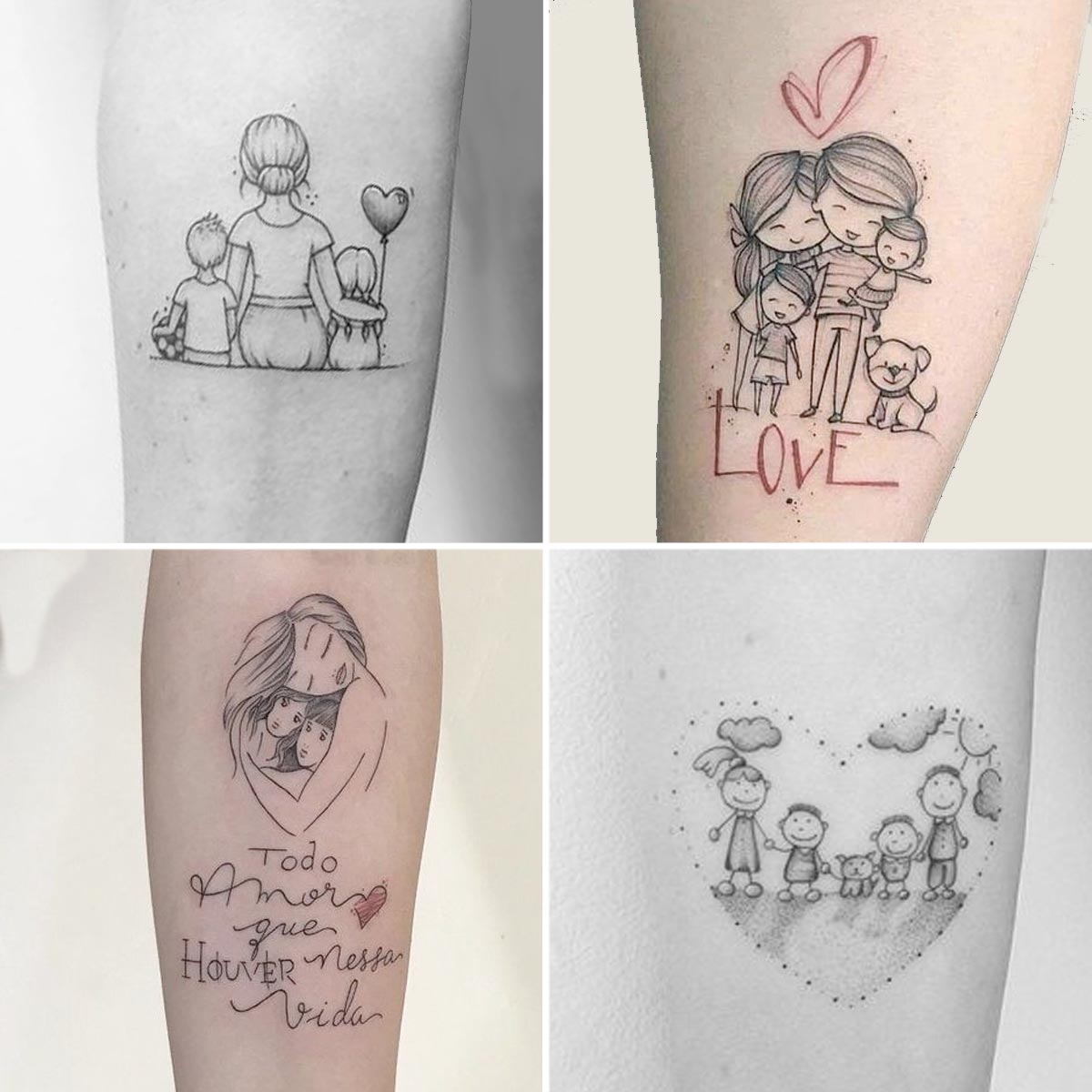 Idee tatuaggio famiglia